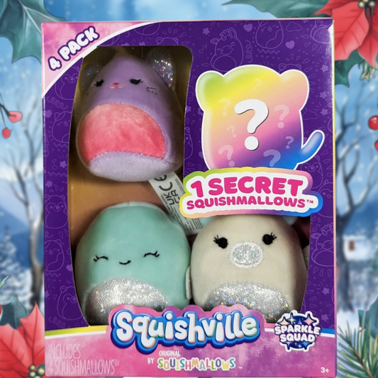 Squishville sparkle squad plush